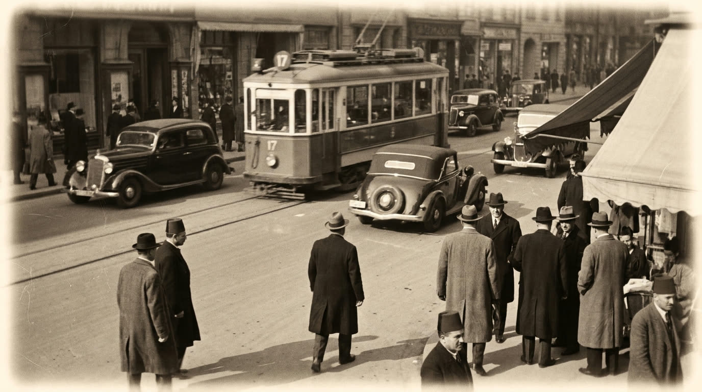 Downtown Cairo 1936